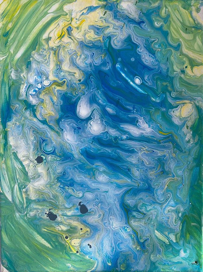 Drop Of Water Painting by Mariam Ali - Fine Art America