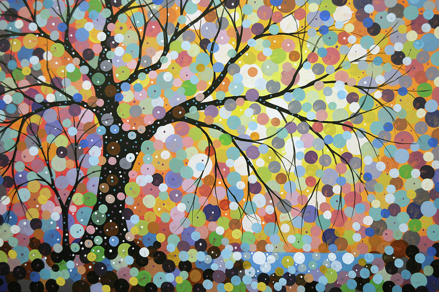 Drops of Sunshine Painting by Amy Giacomelli