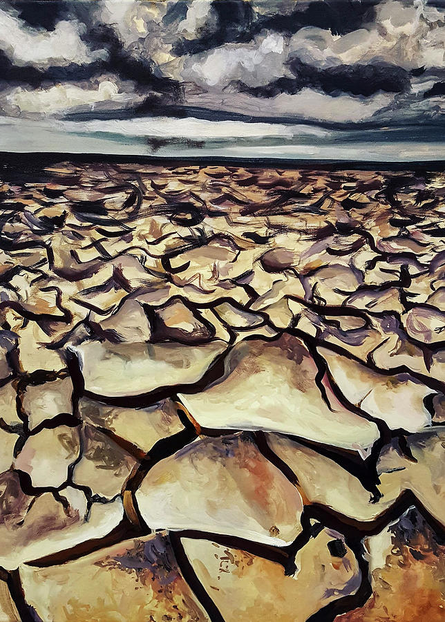 Drought Painting by Rowan Lyford