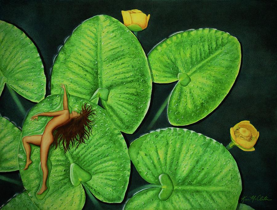 Drowning Painting by Kim McClinton Drowning Painting by Kim McClinton