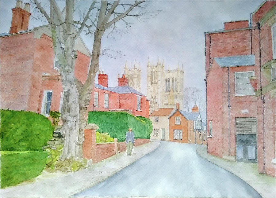 Drury Lane, Lincoln Painting by David Easton Fine Art America