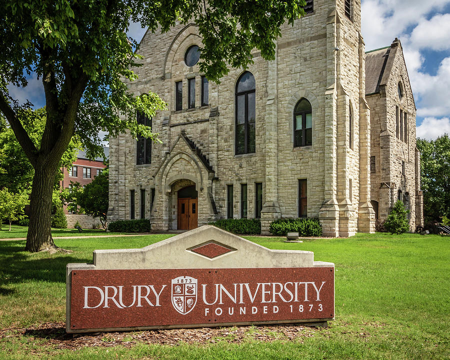 Drury University  Photograph by Allin Sorenson