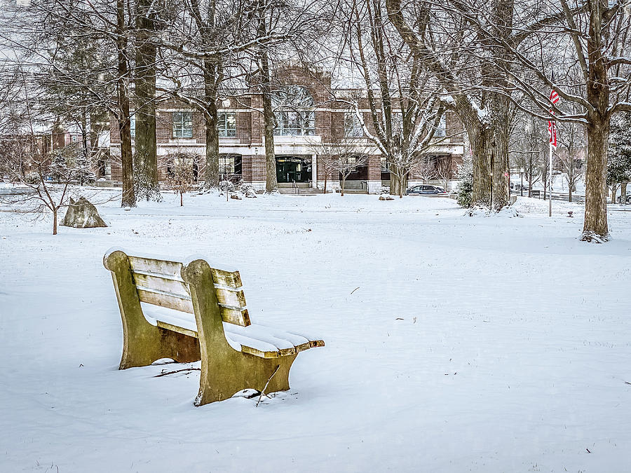 Drury University Snow Day Photograph by Allin Sorenson