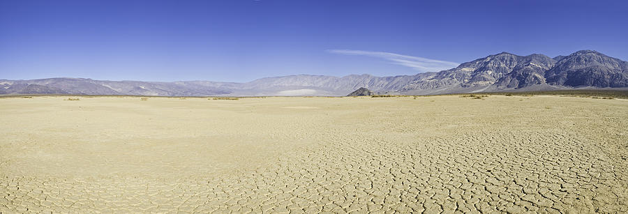 Dry lake desert vista Photograph by fotoVoyager