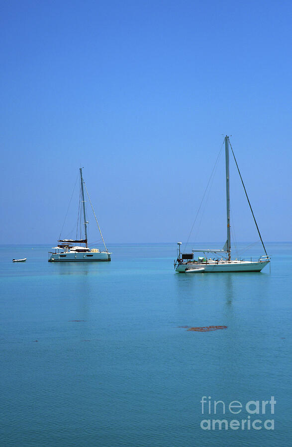 Dry Tortugas Sailboats Photograph by Brenda Harle - Fine Art America