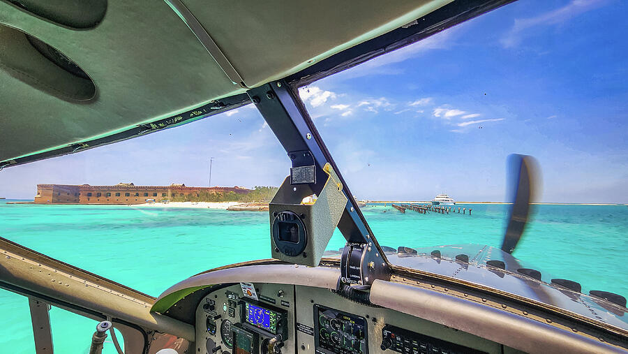 Dry Tortugas Seaplane Landing Photograph by Trey Cranford - Fine Art ...