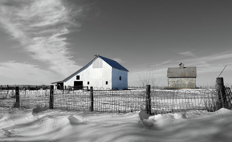 Winter Farm Stokes Photograph by Dylan Punke