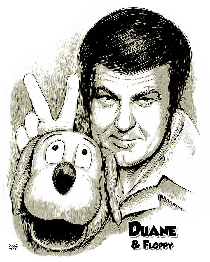 Duane and Floppy Mixed Media by Greg Joens