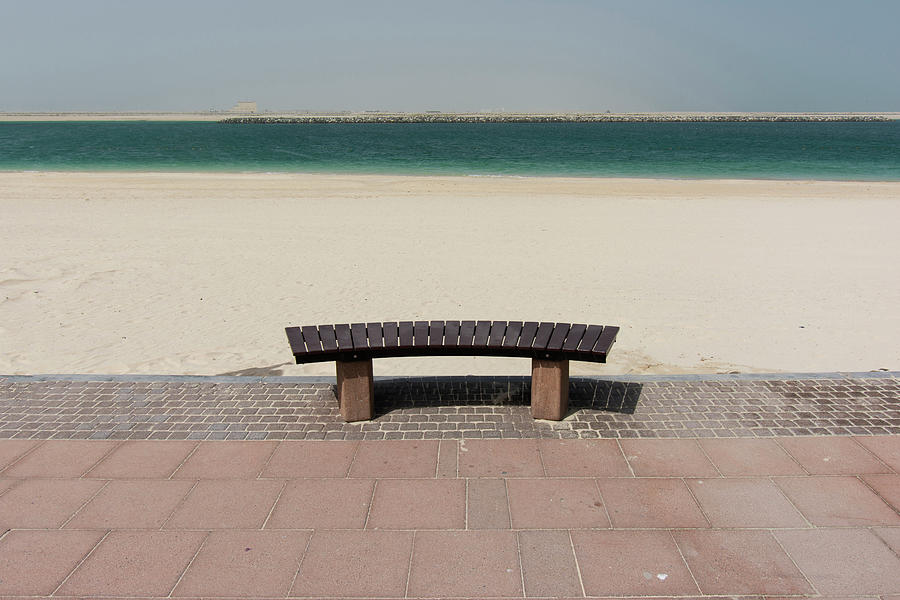 Dubai Beach Scene 1 Photograph by Stuart Allen