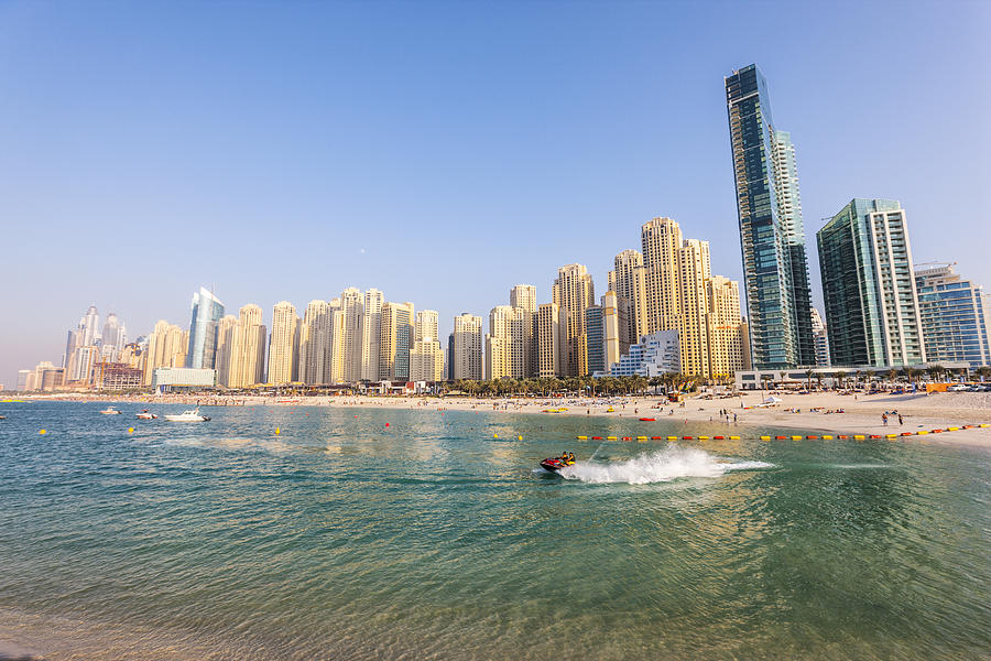 Dubai Jumeirah beach Photograph by Marcutti