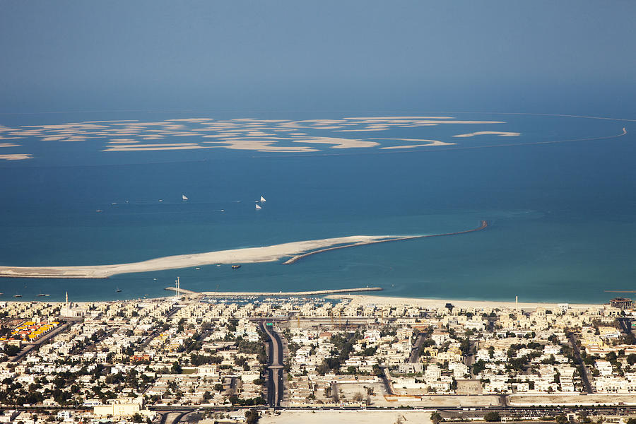 Dubai, sea development called The World Photograph by Buena Vista Images