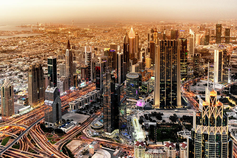 Dubai UAE - Cityscape Photograph by Philippe HUGONNARD