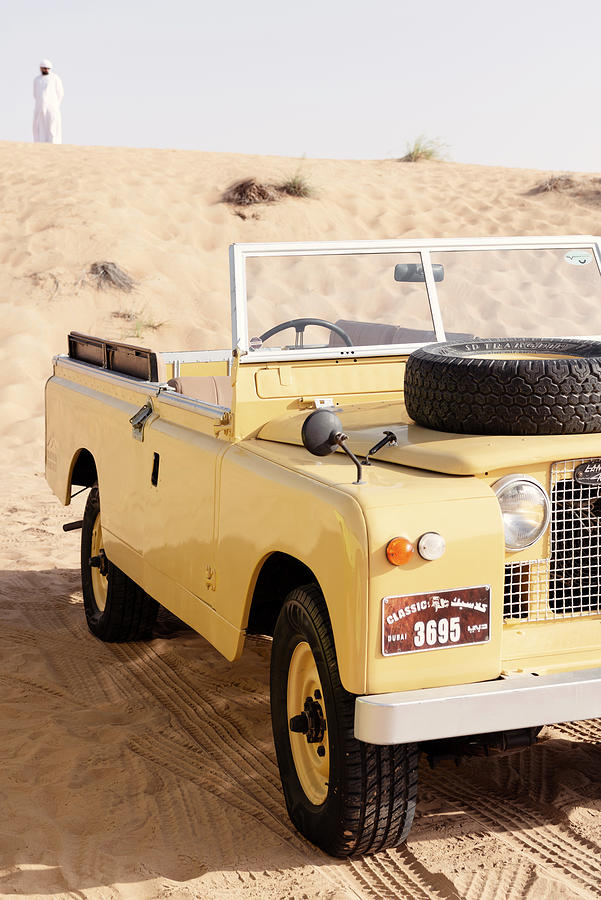 Dubai UAE - Land Rover Vintage Photograph by Philippe HUGONNARD