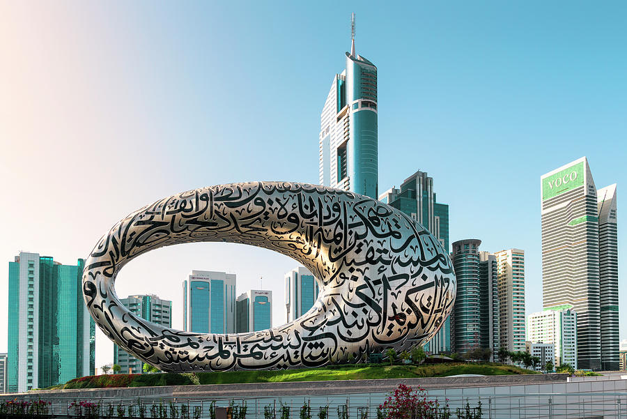 Dubai UAE - Museum of the Future Photograph by Philippe HUGONNARD