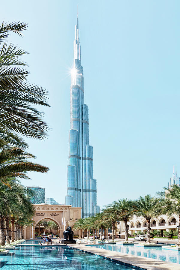 Dubai UAE - Wonderful Burj Khalifa Photograph by Philippe HUGONNARD