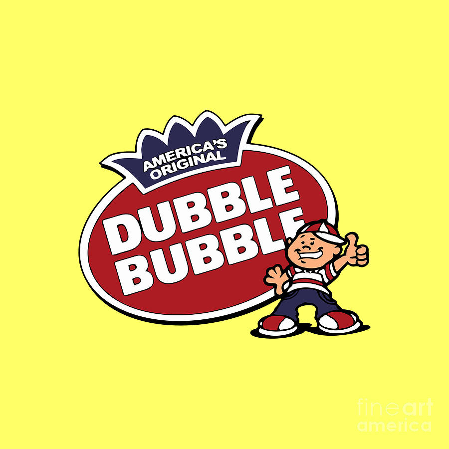 Dubble Bubble Bubblegum Drawing by Oliva Sabrina Nasyidah Fine Art