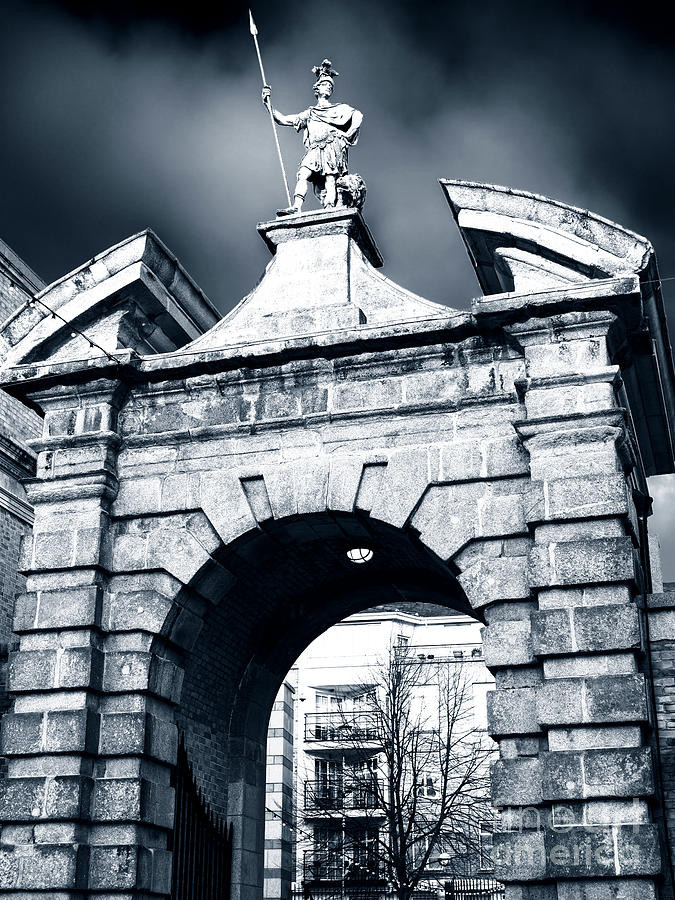 Dublin Castle Gate of Fortitude Photograph by John Rizzuto