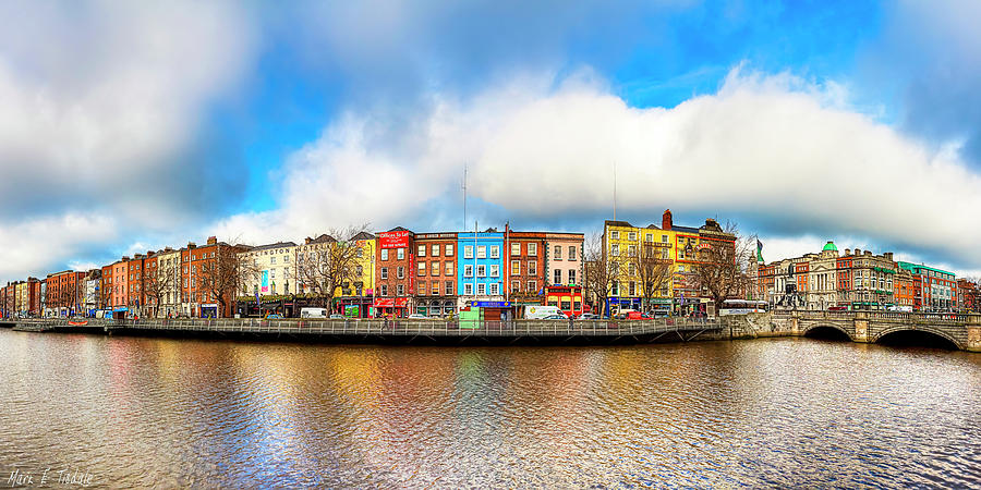 Dublin Ireland Panorama Photograph by Mark E Tisdale