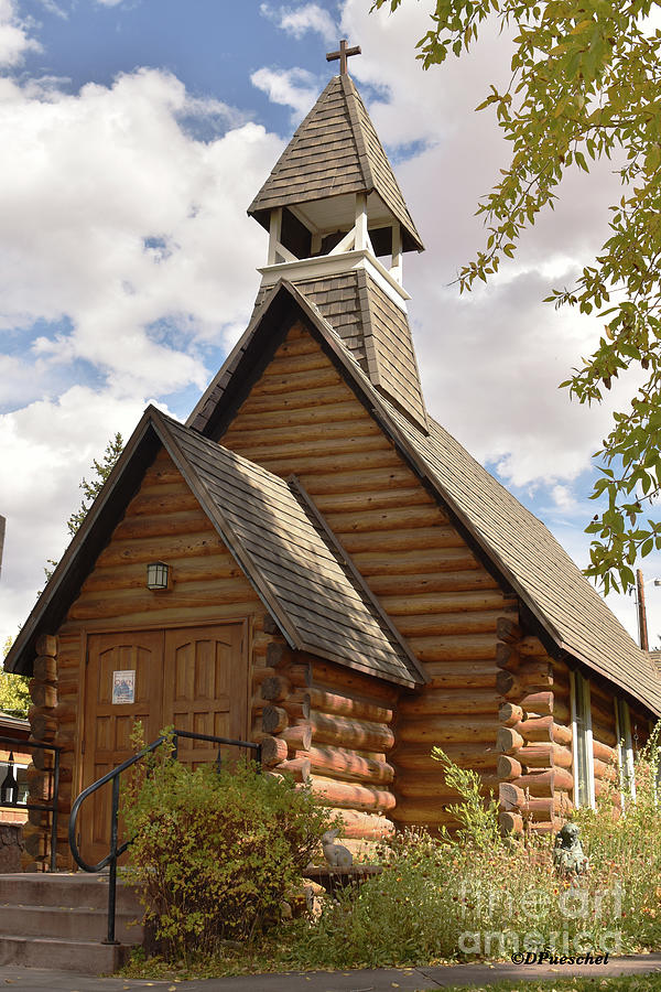 Dubois Wyoming Episcopal Church Photograph by Debby Pueschel - Fine Art ...