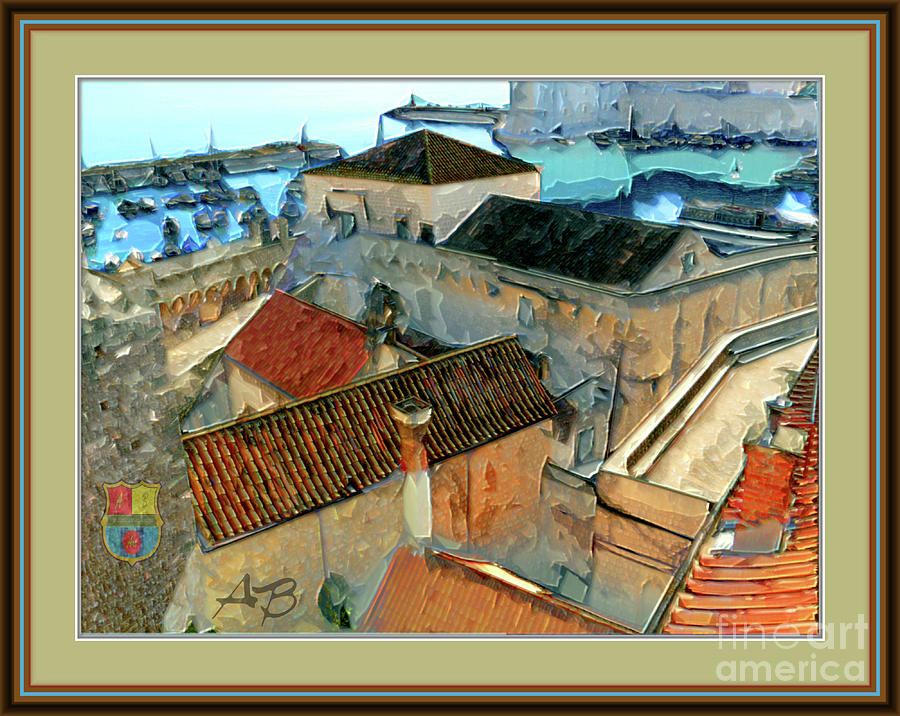 Dubrovnik 03 Mixed Media by Ante Barisic