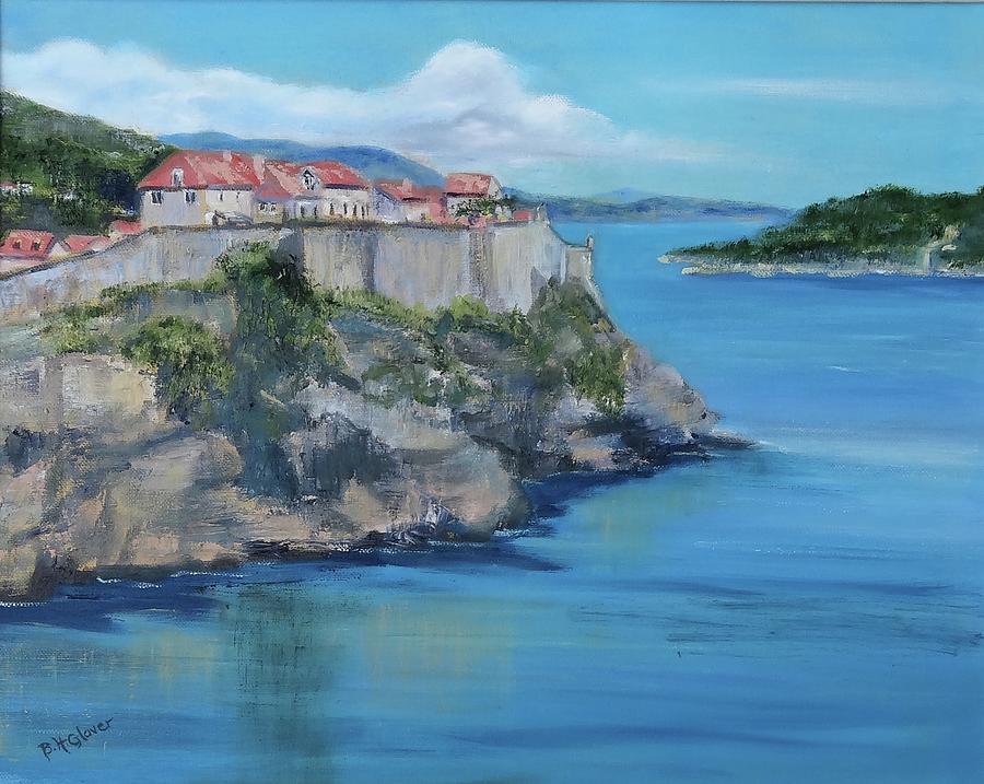 Dubrovnik, Croatia Painting by Barbara Hammett Glover