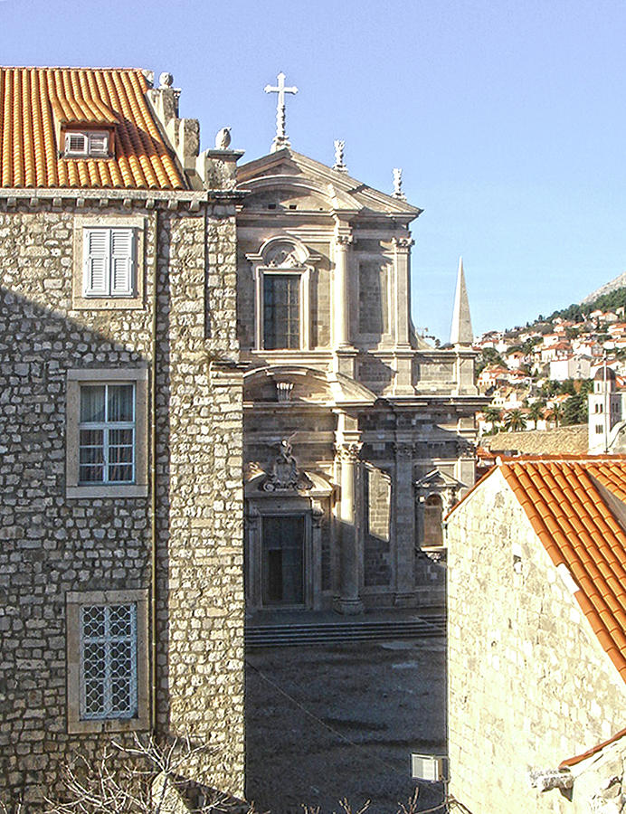 Dubrovnik Croatia Church of St. Ignatius Photograph by Jasna Dragun
