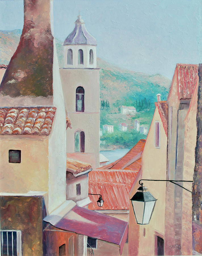 Dubrovnik Croatia Painting by Jan Matson