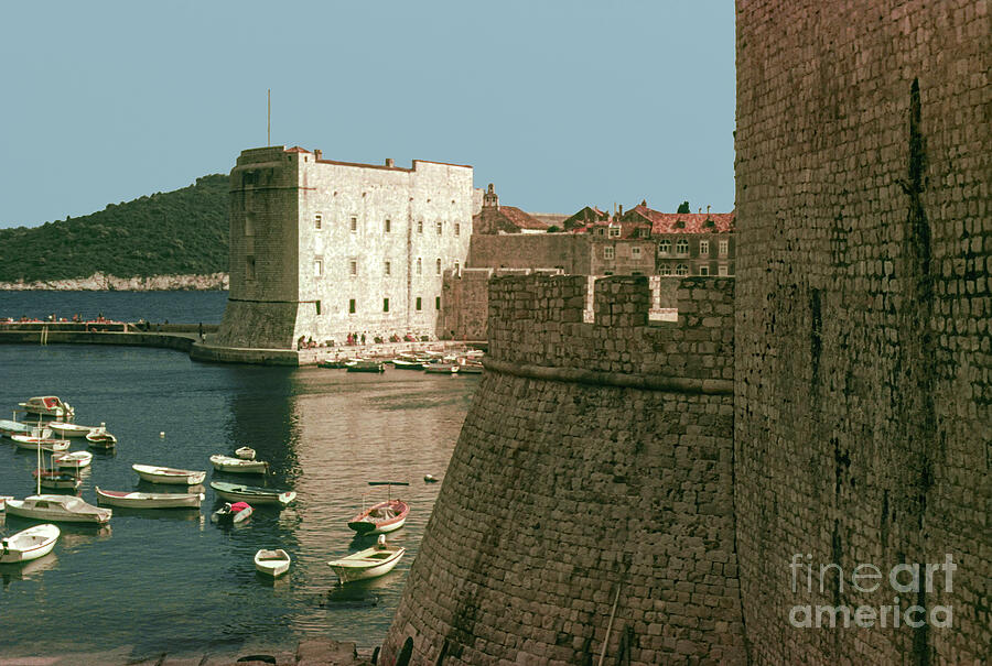 Dubrovnik Harbour Photograph by Bob Phillips