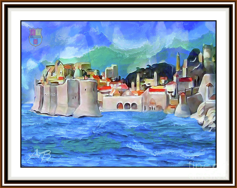 Dubrovnik - Panorama Mixed Media by Ante Barisic