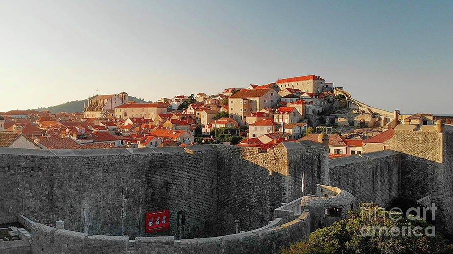 Dubrovnik Wall Photograph by Lidija Ivanek - SiLa