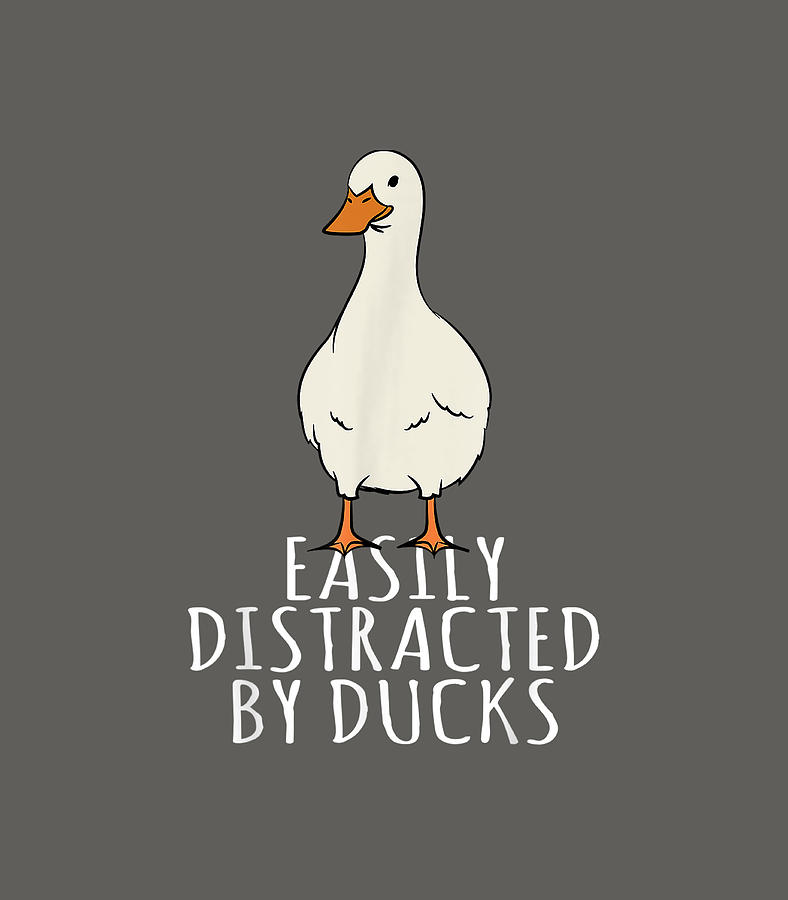 Duck Easily Distracted By Ducks Digital Art by Daniyr Karta - Pixels