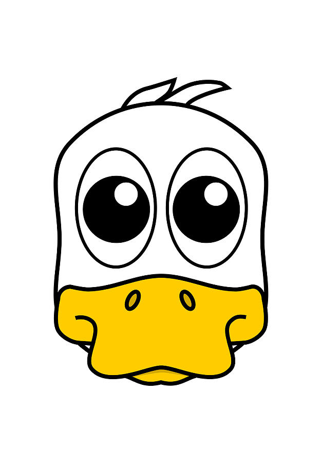 Duck Face Emoji Digital Art by Matt Malloy