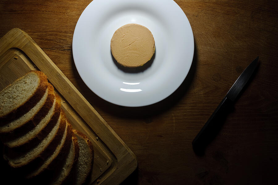 Duck foie gras Photograph by Franck Metois