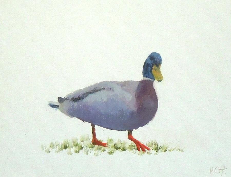 Duck I Painting by Phyllis Andrews