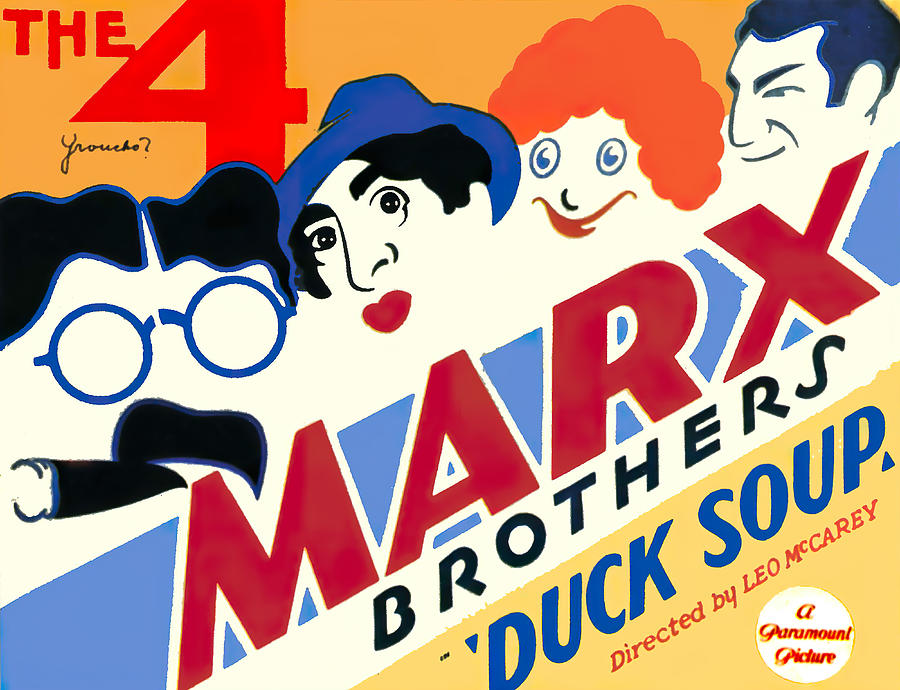 Duck Soup, 1933 Mixed Media by Movie World Posters
