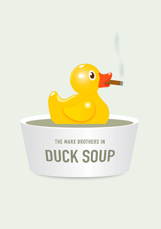 Duck Soup - Alternative Movie Poster Digital Art by Movie Poster Boy