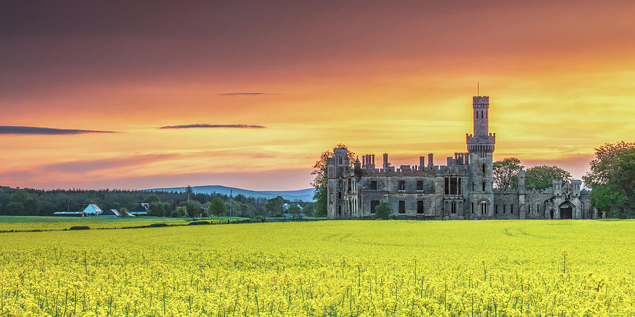 Ducketts Grove Panorama, Co Carlow Photograph by Adrian Hendroff