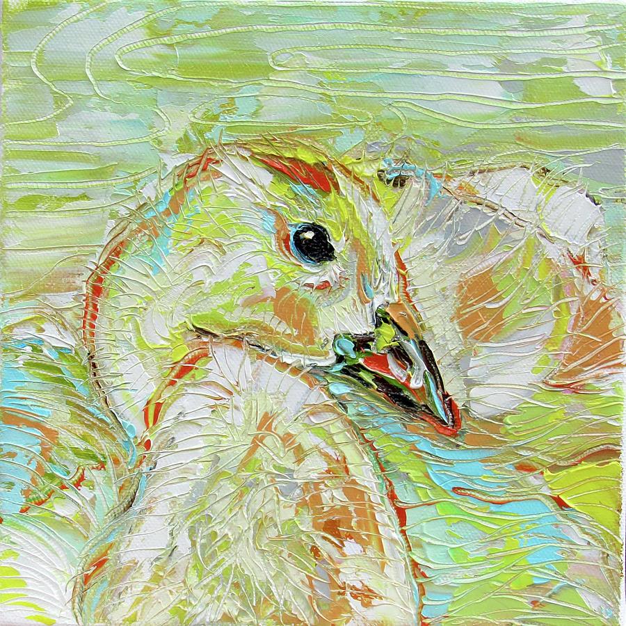 Duckling Dance Painting by Kathleen Steventon