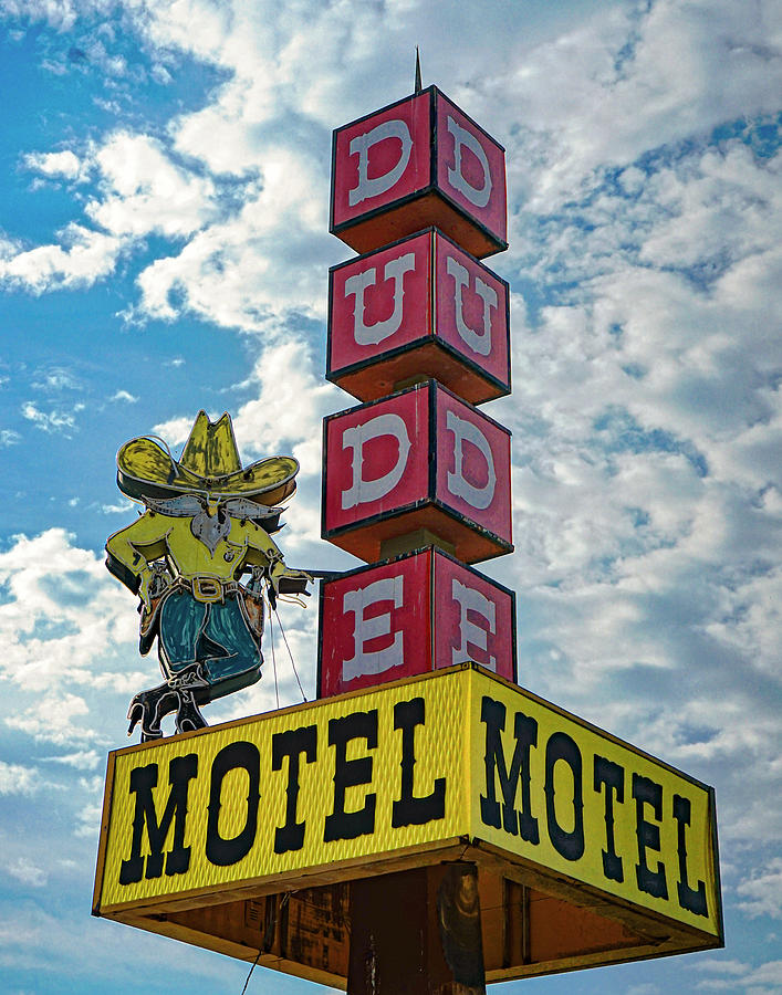 Dude Motel Photograph by Matthew Bamberg