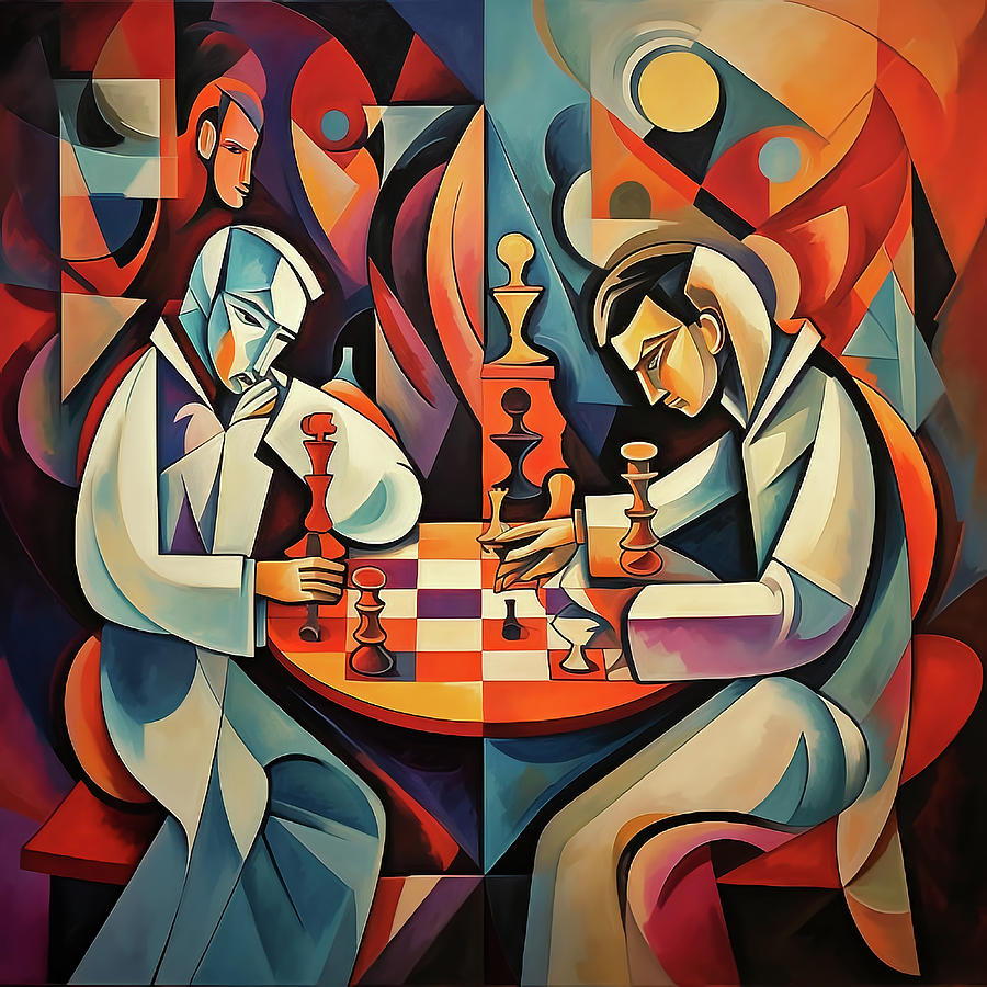 Dueling Minds Digital Art by Robert Knight