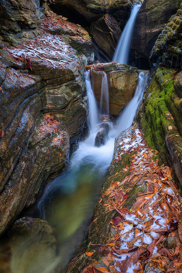 Snowy Fall In Autumn by Mike Koenig Snowy Fall In Autumn by Mike Koenig