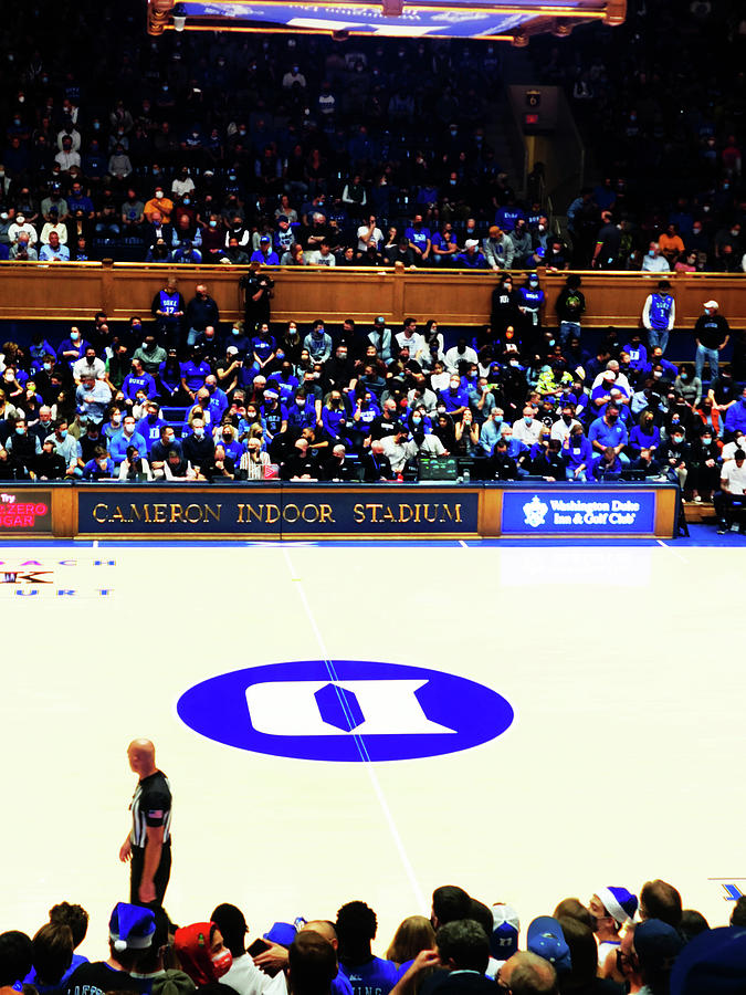 Duke Blue Devils Basketball 2s Mixed Media by Brian Reaves