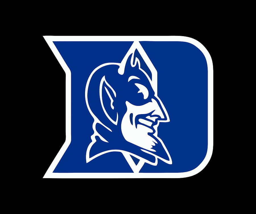 Duke Blue Devils logo Digital Art by Red Veles