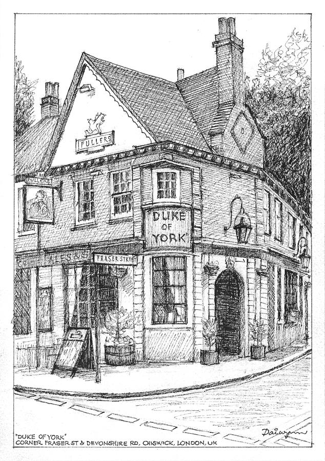 Duke Of York Chiswick London Drawing by Dai Wynn