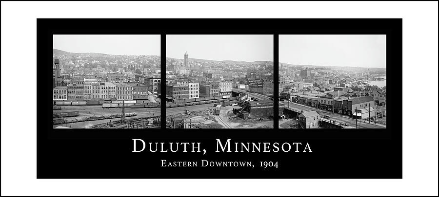 Duluth triptych Photograph by Td