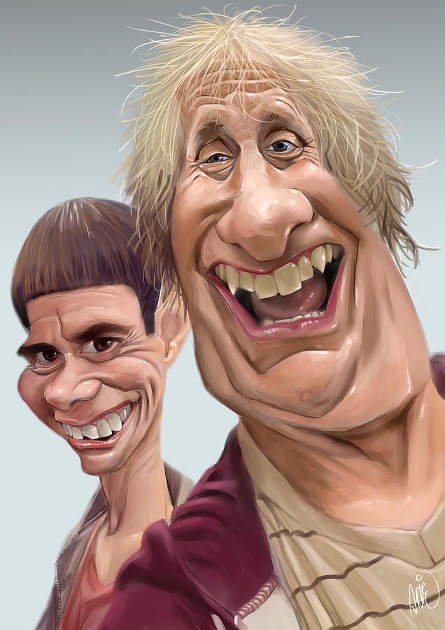 Dumb and Dumber Digital Art by Arie Vanderwyst