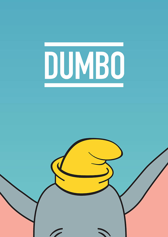 Dumbo - Alternative Movie Poster Digital Art by Movie Poster Boy