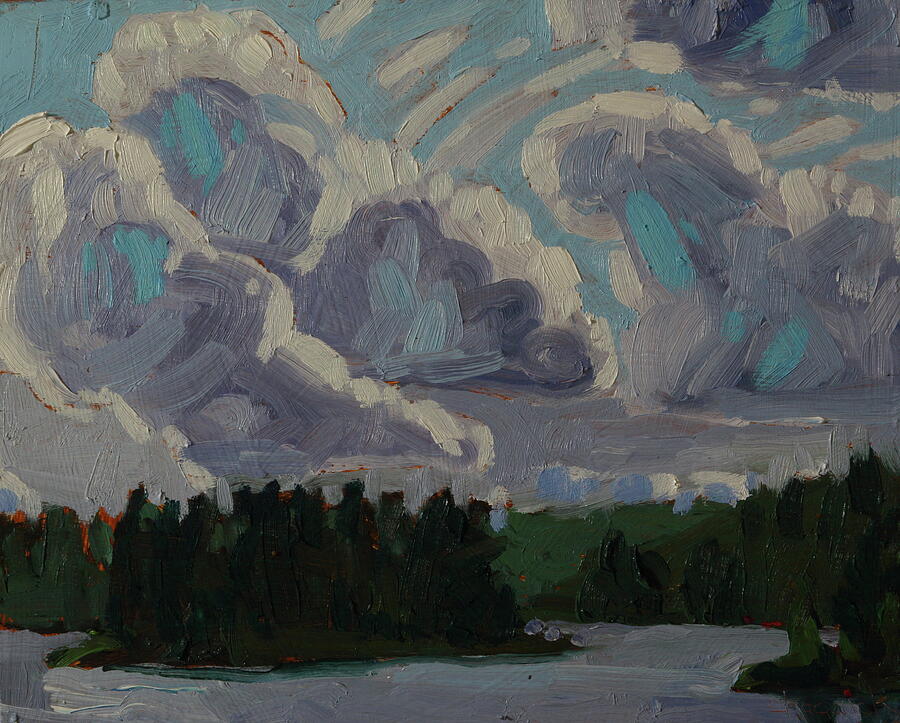 Dumoine Convection on the Southern Horizon Painting by Phil Chadwick Dumoine Convection on the Southern Horizon Painting by Phil Chadwick