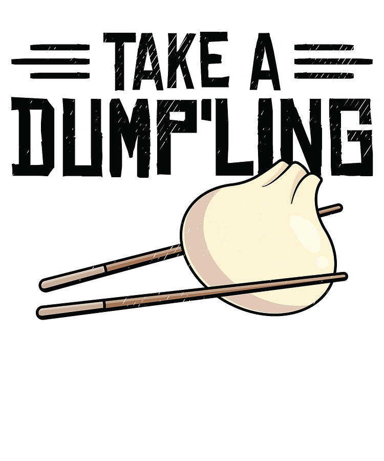 Dumpling Digital Art - Dumpling Asian Food Chinese Food Fan by Toms Tee Store