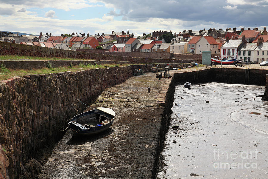 Dunbar Harbour Photograph by Bryan Attewell